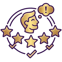 Icône Satisfaction Client